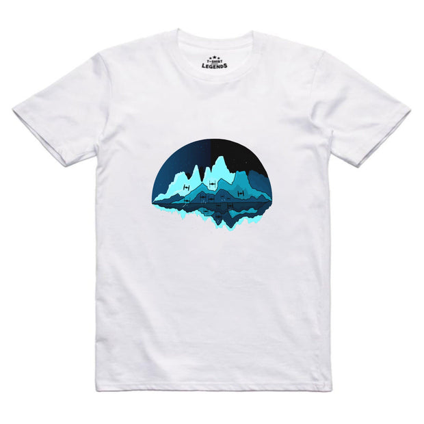 Art blue mountain T-Shirt