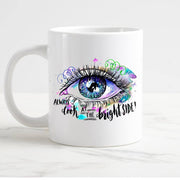 Colorful eye in 2 Colors mug
