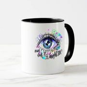 Colorful eye in 2 Colors mug