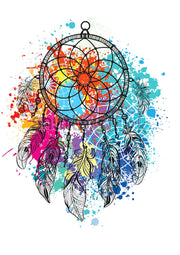 Dream Catcher Colorful T-shirt