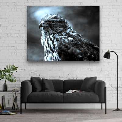 Owl Canvas Portrait