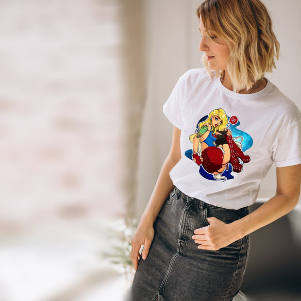 Stylish Cartoon Girl T-Shirt