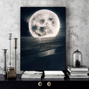 Moon Canvas Portrait