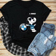 Snoopy BMW T-Shirt