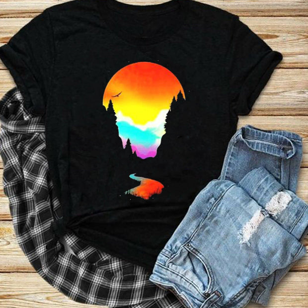 Colorful illustration T-Shirt