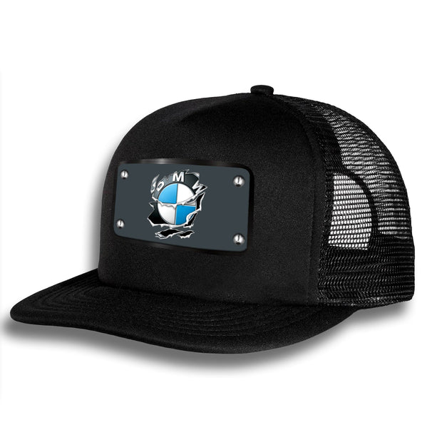 BMW design logo black cap