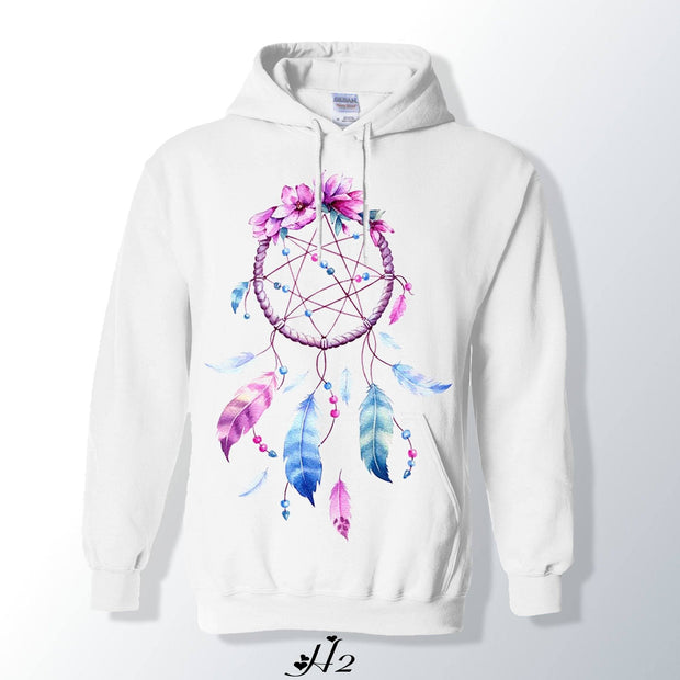 Dreamcatcher blue and pink Hoodie