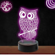 Owl 3D ILLUSION LAMP