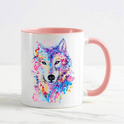 Art Wolf Mug