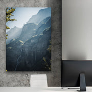 Mountain canvas portrait