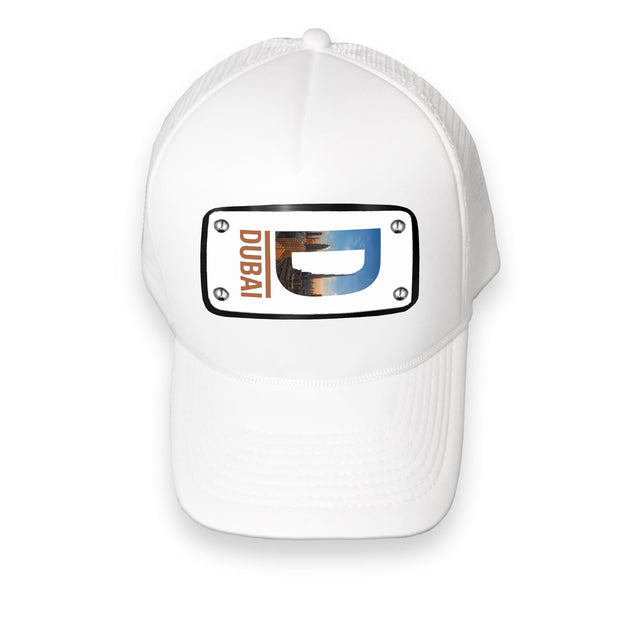 Dubai Design white cap