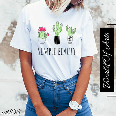 Cactus simple beauty T-Shirt