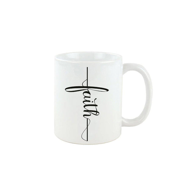 Faith word Design Mug