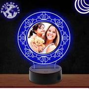 Circle image 3D led lamp