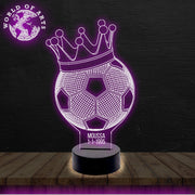 king of Football 3D ILLUSION LAMP