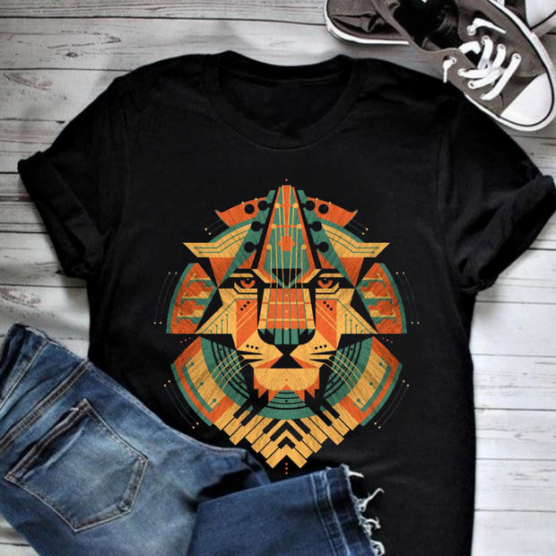 Lion abstract T-Shirt