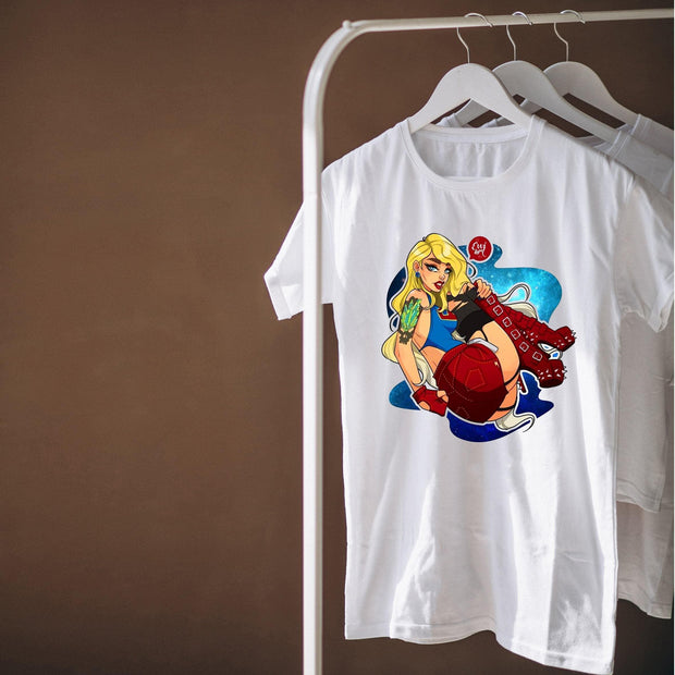 Stylish Cartoon Girl T-Shirt