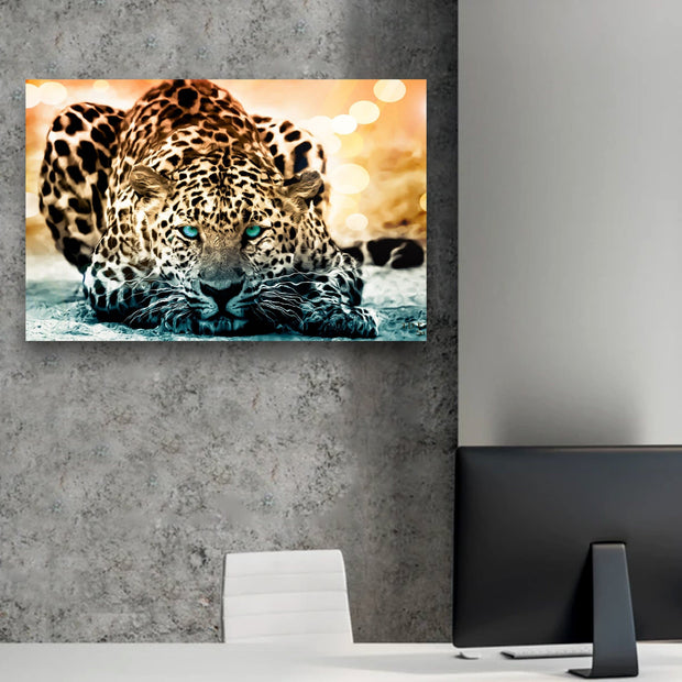 Leopard Canvas Portrait