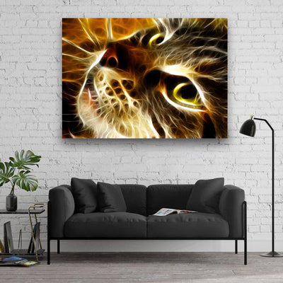 Cat Canvas Portrait