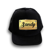 Name on Gold Customized Cap
