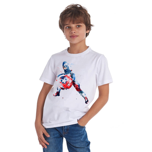 Captain America Boys T-shirt for kids