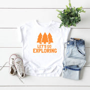 Let's Go Exploring Boy Kids T-shirt