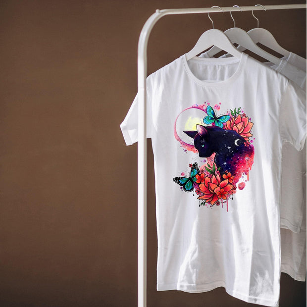 Flower Cat T-shirt