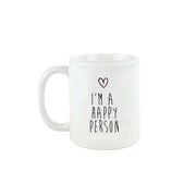 I'm a Happy Person Design Mug