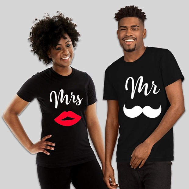 Couples Ms. Mrs.  T-shirt