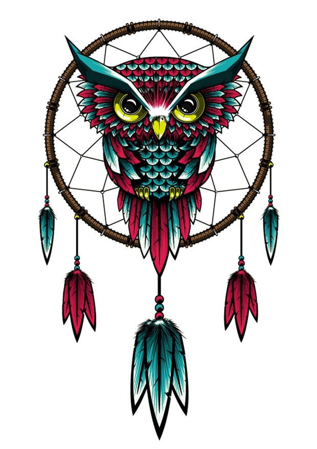 Owl Dream Catcher T-shirt