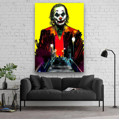 Joker Canvas Portrait
