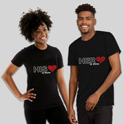 couple his/her heart  T-Shirt