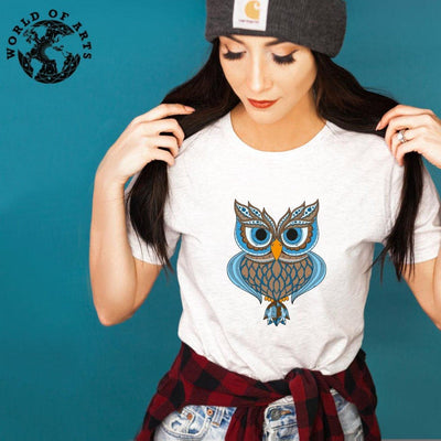 Blue Owl women T-Shirt