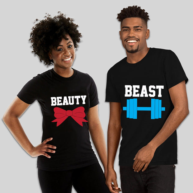 Couples Beauty and the beast T-Shirt