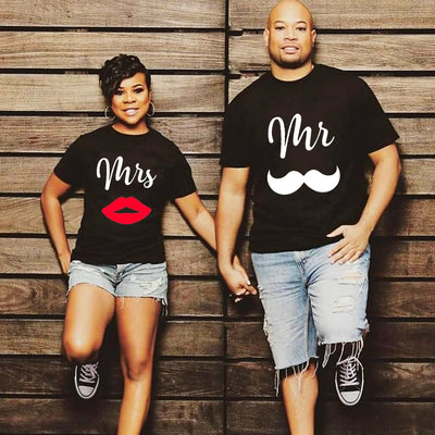 Couples Ms. Mrs.  T-shirt