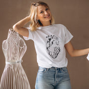 Holding Floral Heart T-Shirt