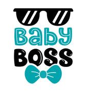 Baby Boss Style Baby Onesie