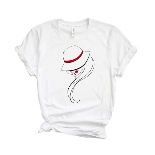 Woman hat design T-Shirt