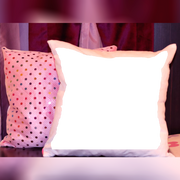 Pink with Strass pillow