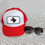 Mickey mouse red white cap