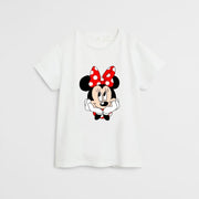 Minnie Mouse Girls white t-shirt for kids