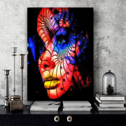 Abstract Girl  Canvas Portrait