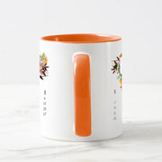 Flowers calendar Orange Mug