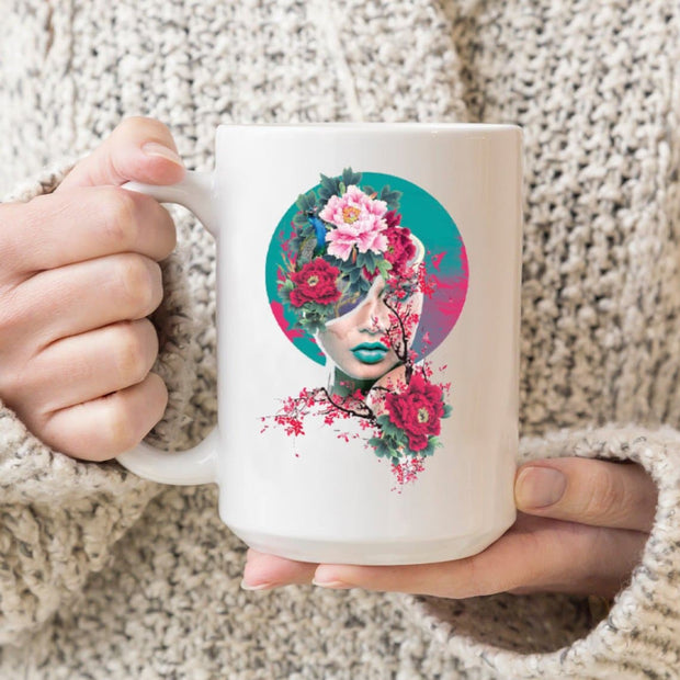 Woman illustration Design Mug