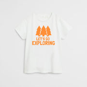 Let's Go Exploring Boy Kids T-shirt