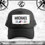 Customized M power black cap