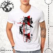 Red and Black Compass T-Shirt