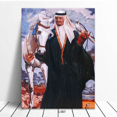 Arabic art Canvas Portrait