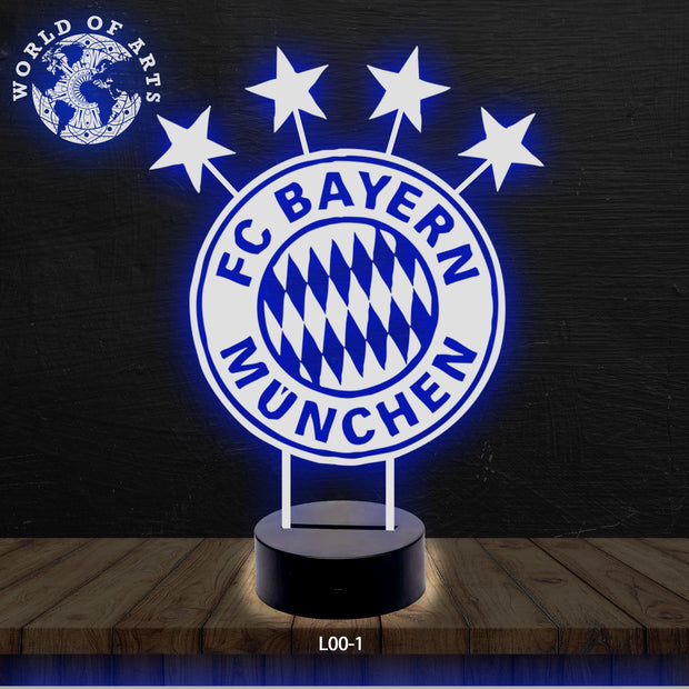 FC Bayern 3D ILLUSION LAMP
