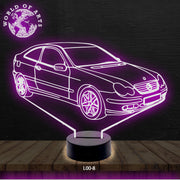 Mercedes 3D led lamp